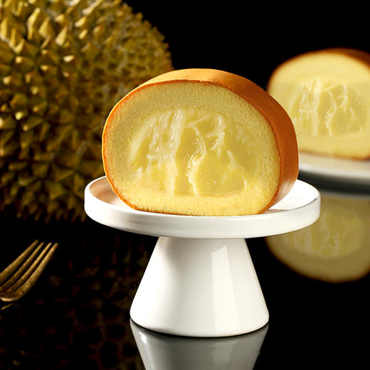 【下午茶甜品首选！】四季榴莲瑞士卷系列猫山王/开心果/牛乳 商品图3