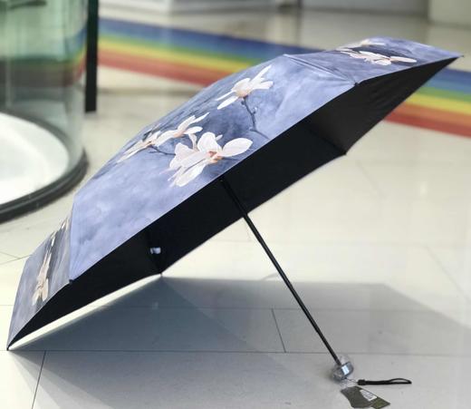 优品堂【雅致炫彩】五折黑胶防晒防紫外线伞 商品图3