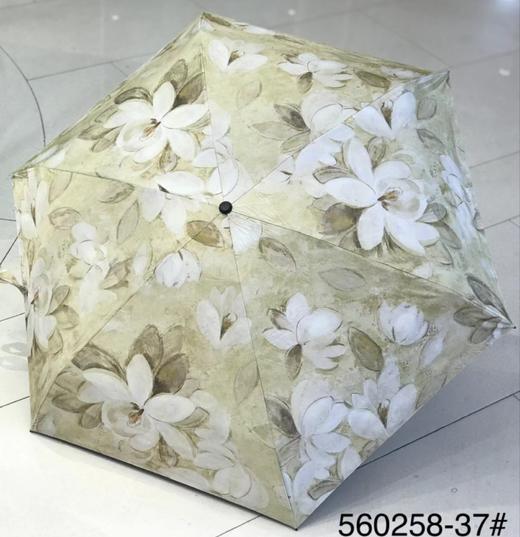 优品堂【雅致炫彩】五折黑胶防晒防紫外线伞 商品图8