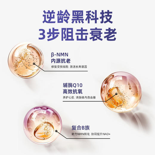 【新加坡直邮 效期27年5月】NMN10000+CoQ10胶囊 抗衰+心脏健康 商品图2