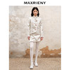 MAXRIENY国风复古提花棉服2023冬款新年年服精致宫廷感粉金外套女(货号:MS88CP501) 商品缩略图1