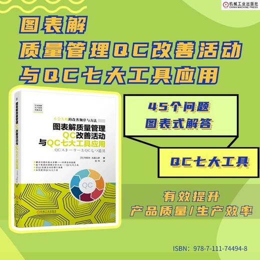 图表解质量管理QC改善活动与QC七大工具应用 商品图1
