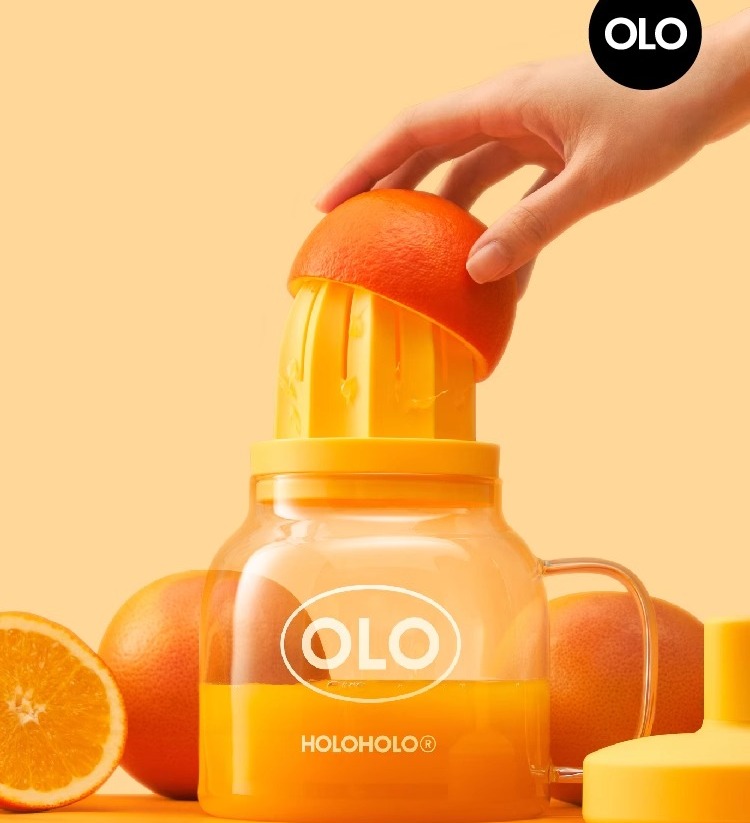 holoholo橡果杯玻璃家用耐高温泡茶水分离杯子女茶杯吸管杯大容量水杯