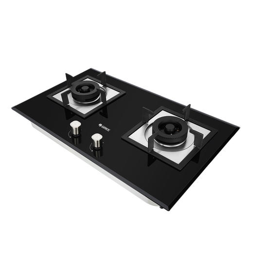 格力·液化气燃气灶  JZY-QS02B（黑） 防爆钢化玻璃 商品图2