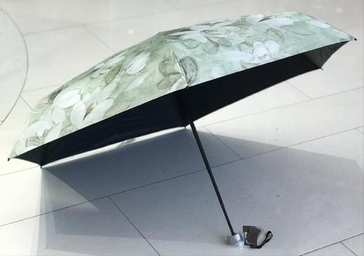 优品堂【雅致炫彩】五折黑胶防晒防紫外线伞 商品图5