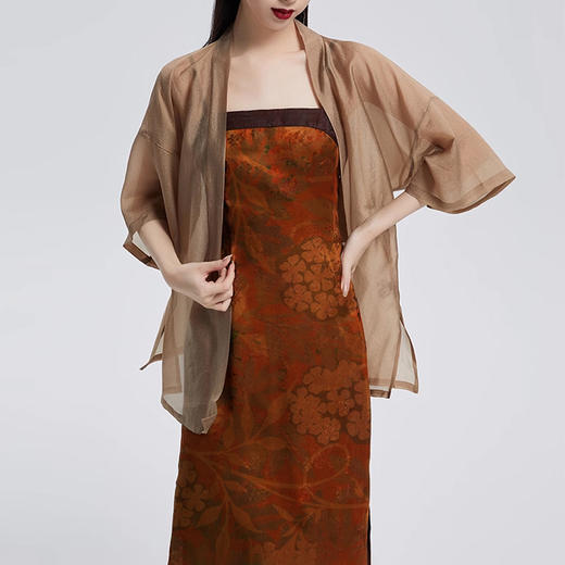 裁缝学苑AS74 新中式改良旗袍纸样汉服吊带连衣裙子两件套装打版 商品图1