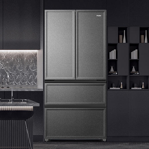 以旧换新-海尔460升全空间保鲜零距离自由嵌入式快速制冰百变空间多门冰箱BCD-460WGHFD14S9U1星蕴银国瓷 商品图9