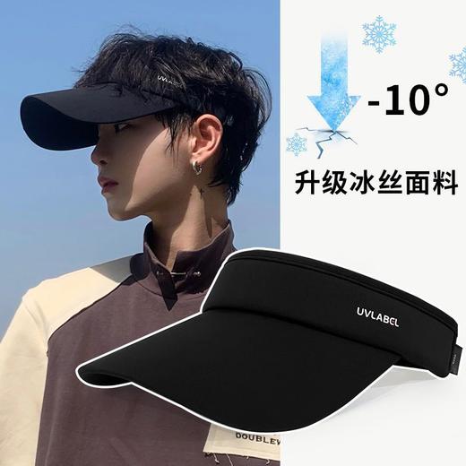【双层防晒，给你晒不黑的轻松夏天！】遮阳帽男防紫外线防晒户外跑步，透气冰凉夏季帽夏款太阳帽女空顶帽-lm！-ry 商品图3