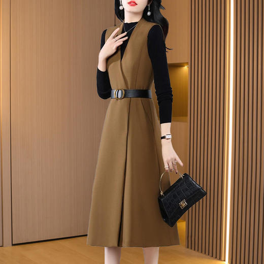 TZF-时尚贵夫人两件套时尚显瘦连衣裙 商品图6