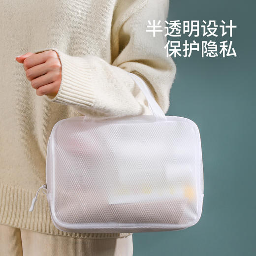 FaSoLa防水洗漱包户外便携手提收纳袋出差旅行男女大容量化妆包 商品图3