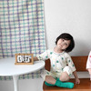 【优美好看，时尚秀气！】儿童睡衣夏季薄款雅赛尔男孩七分袖，花边宝宝空调服女童家居服套装！ 商品缩略图8