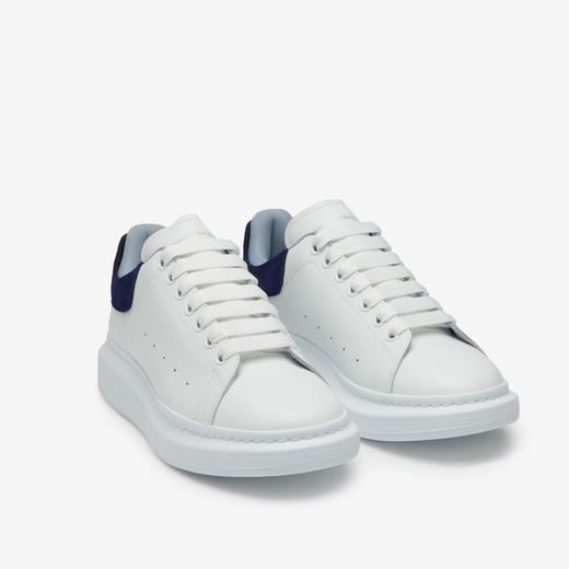 ALEXANDER MCQUEEN 亚历山大.麦昆 男士蓝尾阔型休闲运动鞋 白色 705060 WIE9A 8727 商品图1