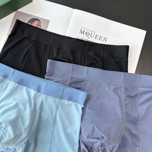 SUNJ00男士无痕冰蚕丝内裤 商品图3