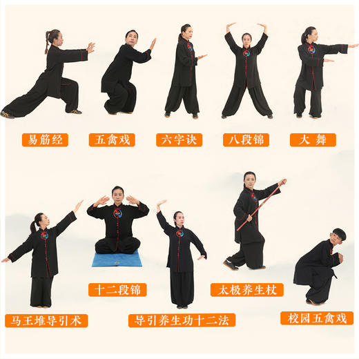 健身气功运动水平等级(段位)教程 商品图1