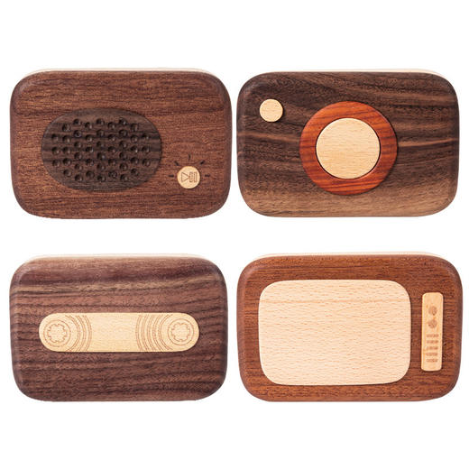 【给乳牙全方位的保护】木质宝贝乳牙收纳盒 便捷收纳 持久耐用 四款可选 配赠胎毛收纳瓶哦~ 商品图4