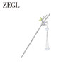 ZEGL设计师竹韵系列流苏竹节发簪新中式古风女高级感头饰发饰簪子 商品缩略图3