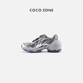 COCO ZONE20024新款拼色百搭休闲鞋时尚厚底老爹鞋CC2A0219