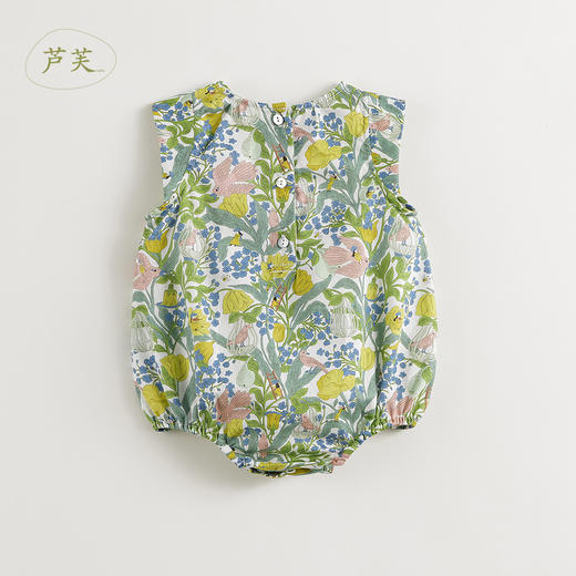 【马克珍妮 芦芙】女宝宝花鸟童话飞袖连体衣婴儿哈衣夏装240377
已售 0 商品图1