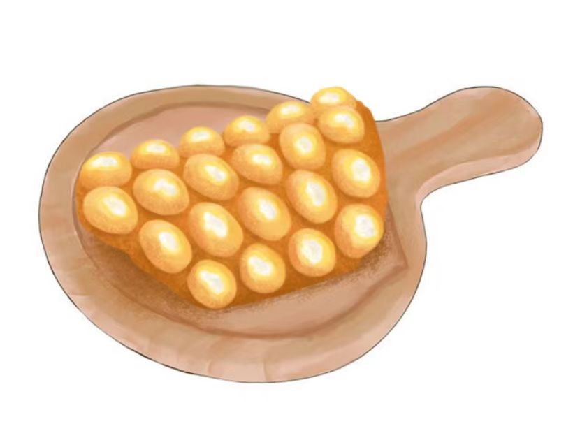 【麻薯鸡蛋仔】