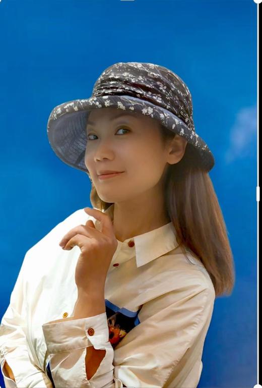 优品堂【清韵】韩版ins潮牌翘边可向上青春上扬，下翘遮阳面宽防晒防紫外线帽子 商品图4