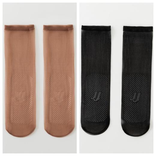 【透明隐形防滑水晶袜】夏季防滑女短袜防勾丝耐磨短筒袜子春秋款薄款丝袜 商品图4