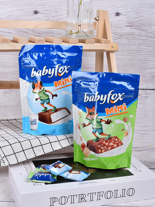 KDVbabyfox榛子牛奶巧克力120g 商品图2