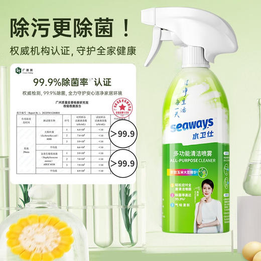 【全屋清洁】水卫仕seaways多功能清洁剂500g 商品图2