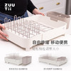 ZUUTII可伸缩排水碗碟架水槽置物架沥水架收纳架-冷烟灰 商品缩略图3