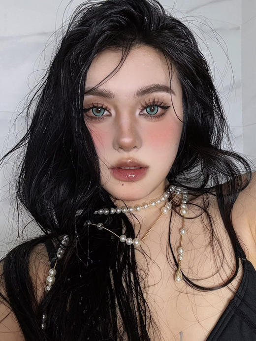 『日抛中直径』WOOLILENS-仿生人绿-14.2mm 【日抛 0-800度 无525/575 】 商品图2