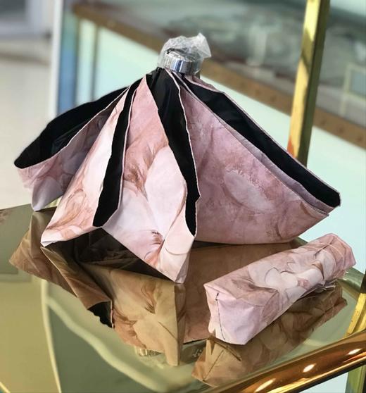 优品堂【雅致炫彩】五折黑胶防晒防紫外线伞 商品图9