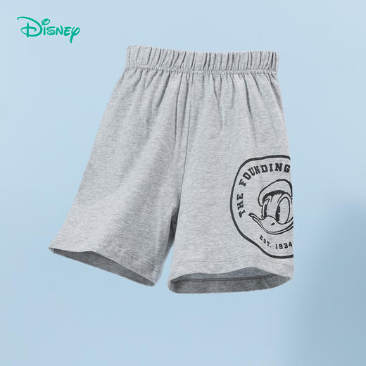 迪士尼【唐老鸭IP】短裤男童2024夏季薄款休闲纯棉透气儿童五分裤ZD2DK008 商品图5