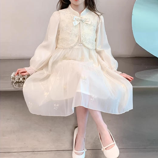 裁缝学苑TQ110新中式汉服公主裙女童连衣裙纸样儿童裙子唐装国风打板 商品图2