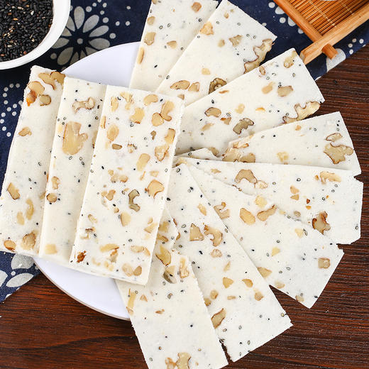传统糕点核桃云片糕 400g/箱 独立小包装 糯米糕 商品图1