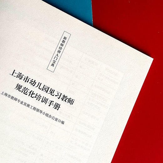 新教师培训入门宝典 上海市幼儿园见习教师规范化培训手册 第二版 商品图7