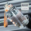 TKK大容量吨桶吨运动健身2024新款水杯男生带吸管户外壶耐高温食品级1500ml白色 商品缩略图0