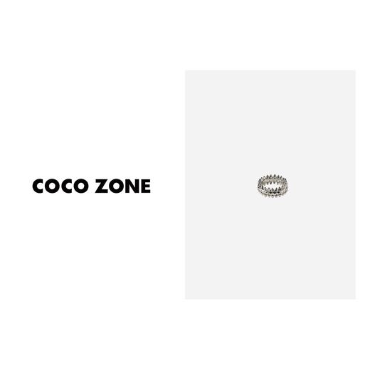 COCO ZONE 时尚轻奢气质小众个性铆钉戒指  23C29181 商品图1