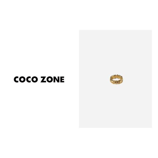 COCO ZONE 时尚轻奢气质小众个性铆钉戒指  23C29181 商品图0