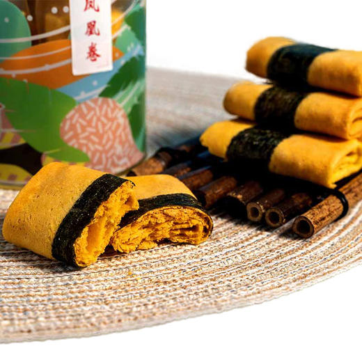 西点港澳门手信紫菜肉松凤凰卷212g 商品图5