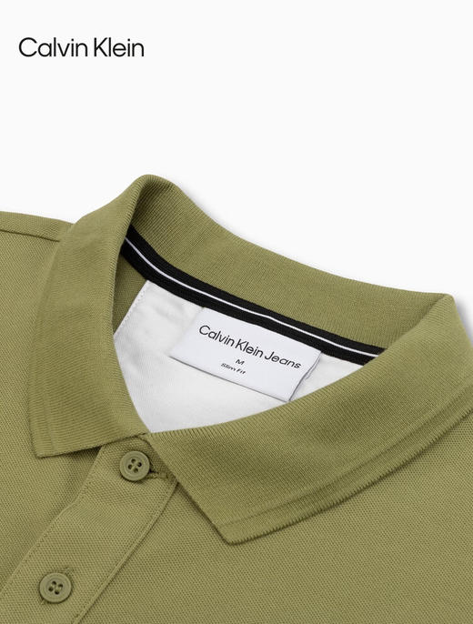 CK 短袖POLO衫男  J324246-L9N . 商品图2