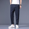 【竹纤维】【新款DYG】大依优型大码松紧腰休闲裤直筒长裤男舒适弹力休闲简约百搭加肥加大男装夏季薄款 商品缩略图2