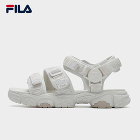 3件4折【自营】FILA/斐乐  女鞋FLUID SANDAL复古凉鞋2024夏新款运动猫爪凉鞋 F62W422496FWA