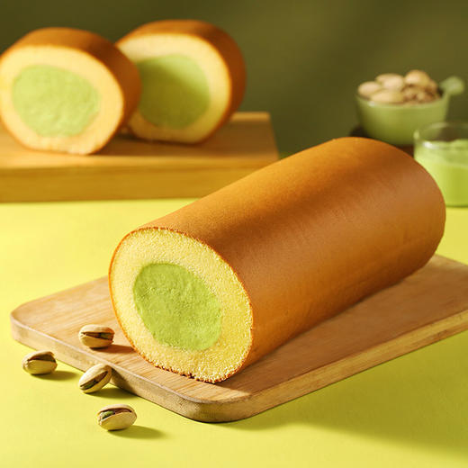 【开心下午茶】开心果海盐瑞士卷 商品图2