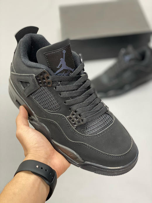 夏日特惠💰390 真标版本 # Air Jordan 4 乔4 黑猫 商品图0