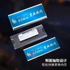 10个装胸牌定做工牌定制亚克力工号牌别针工作证员工工作牌姓名牌 商品缩略图4