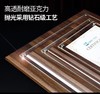 木质牌匾定制证书展示架奖状摆台授权书相框挂墙A4木框纪念亚克力 商品缩略图4
