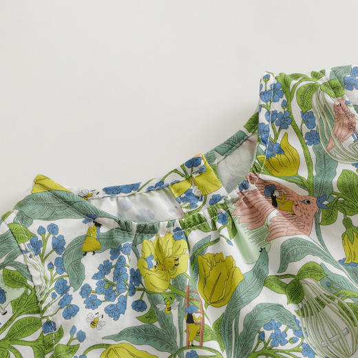 【马克珍妮 芦芙】女宝宝花鸟童话飞袖连体衣婴儿哈衣夏装240377
已售 0 商品图2