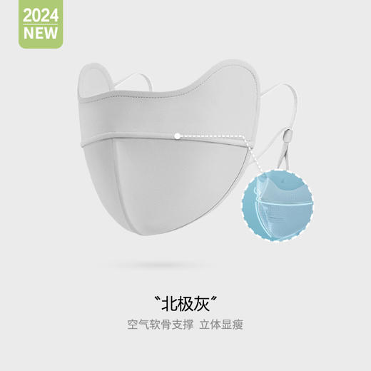 【小米专属】夏季薄款透气冰丝防晒口罩 UPF50+（2只） 商品图2