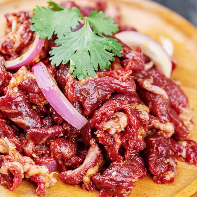 齐齐哈尔烤肉 传统拌肉500g*2袋