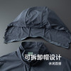 【Q】【防晒衣】【新款DWN】大依优型大码可拆卸帽外套高弹皮肤衣防晒外套男宽松加肥加大码上衣夹克薄款 商品缩略图2