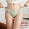 买1送1【日系甜美风！法系斩男款！双风格可选！】性感蕾丝绝对撩人！中腰包臀，冰丝般透气，舒适透肤；半透明的镂空裤头设计，性感中又不失优雅！ 商品缩略图0